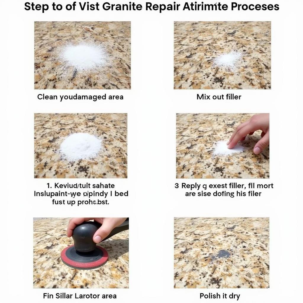 Step-by-Step Application of Granite Fix Kit