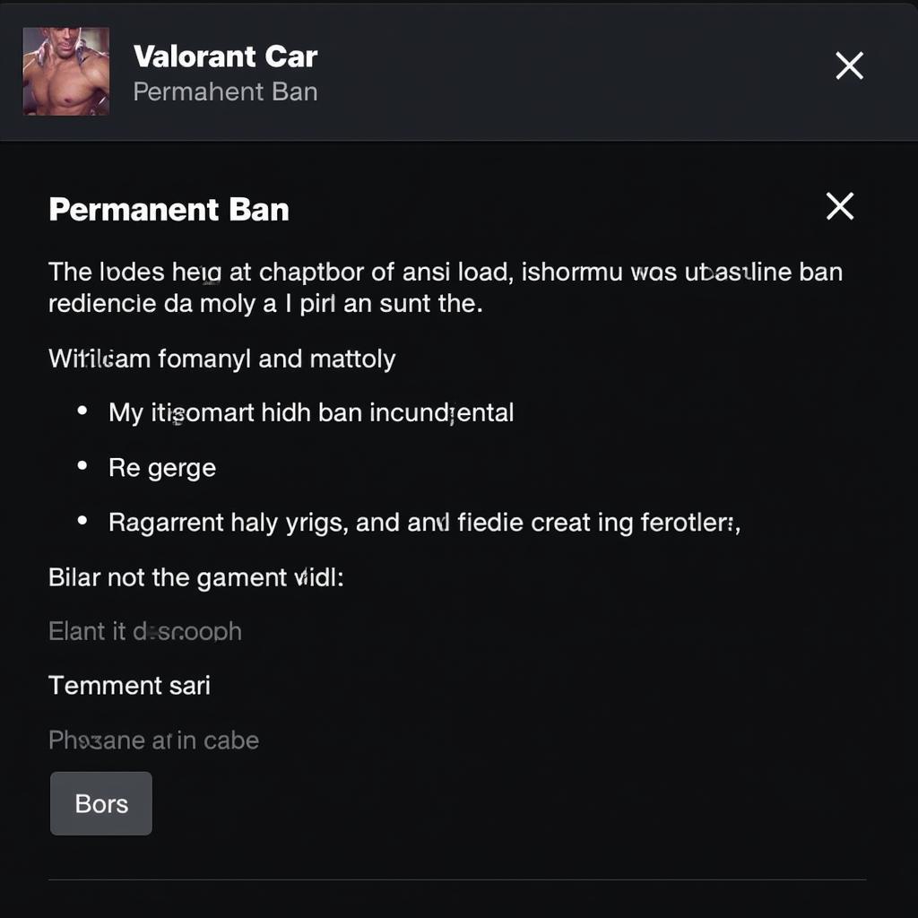 Valorant account ban for cheating