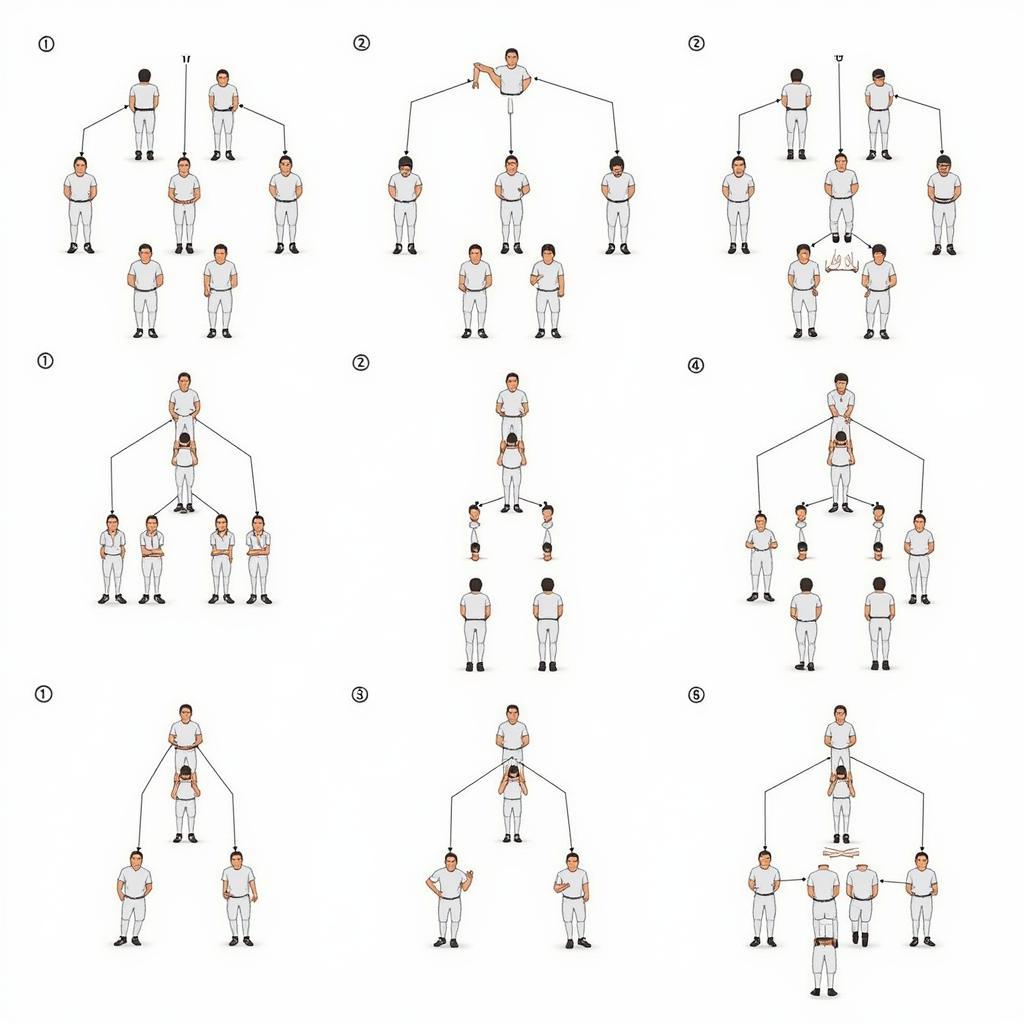 Exploring Variations in Stack Formation Football