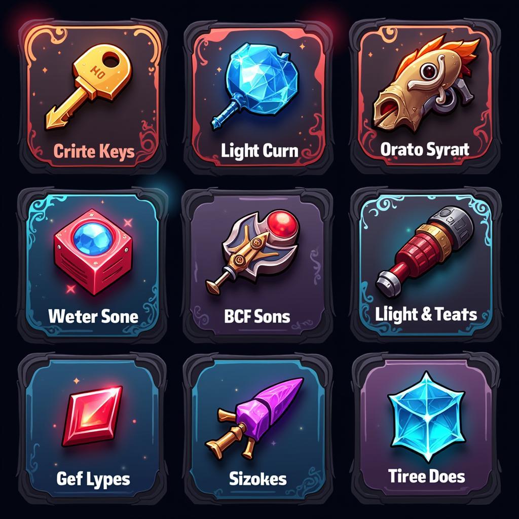 Diverse Selection of Game Keys and In-Game Items