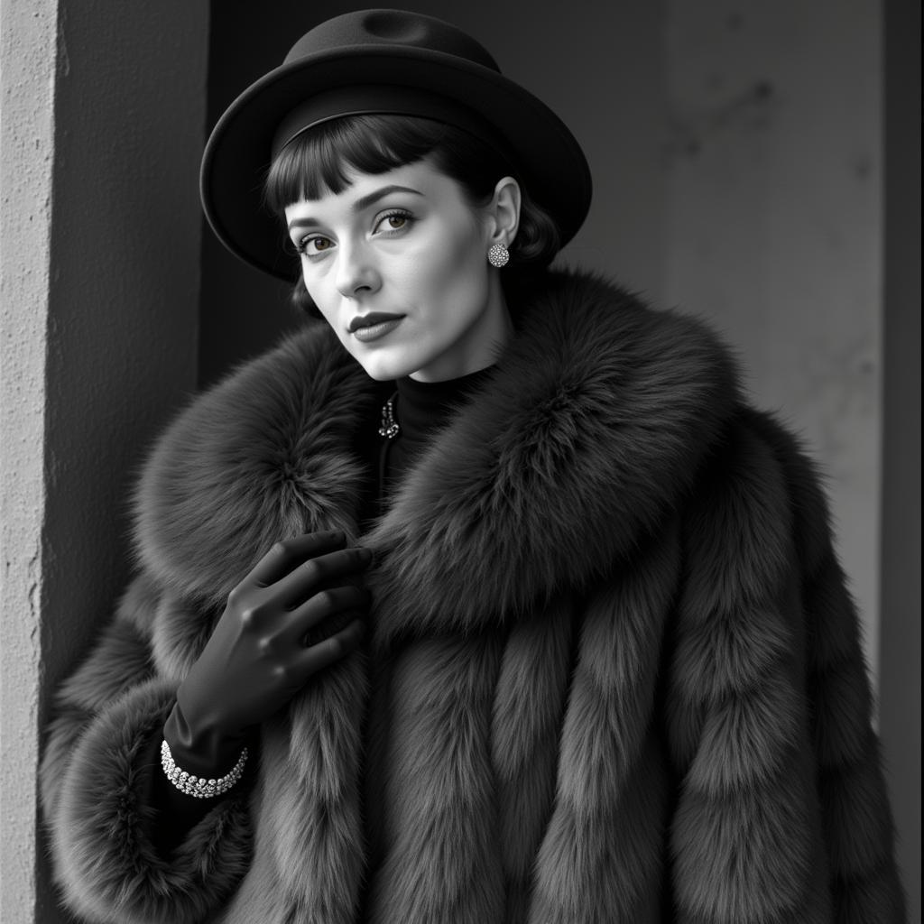 Vintage Fur Coat Fashion Evolution