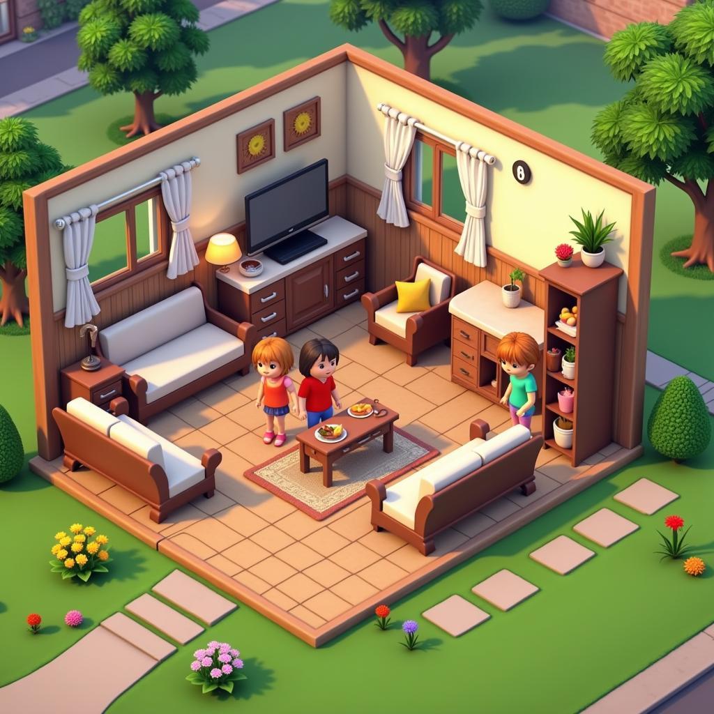 Virtual Family Gameplay Screenshot