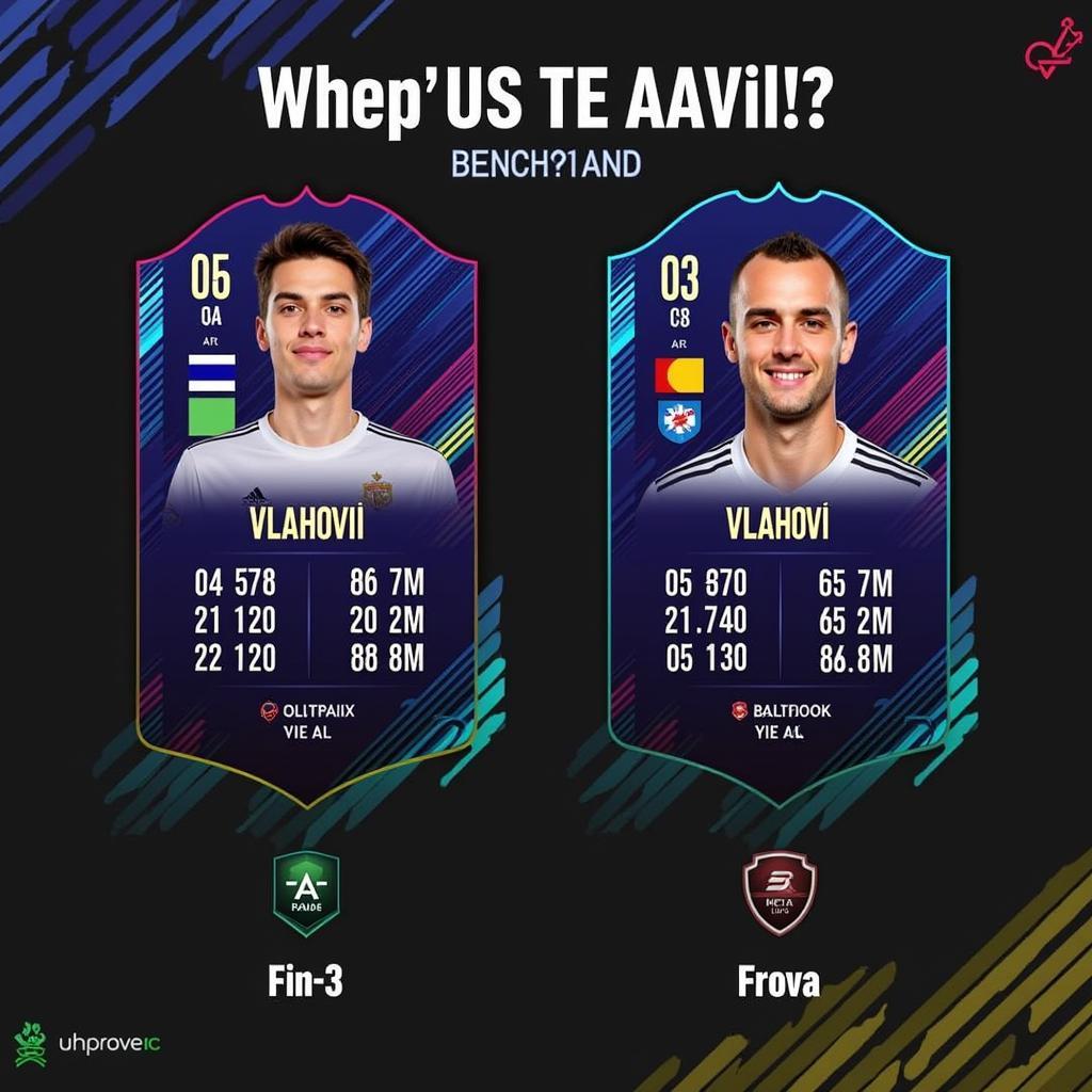 Vlahović FIFA 23 Ultimate Team Card 