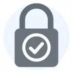 V-Lock Security Icon