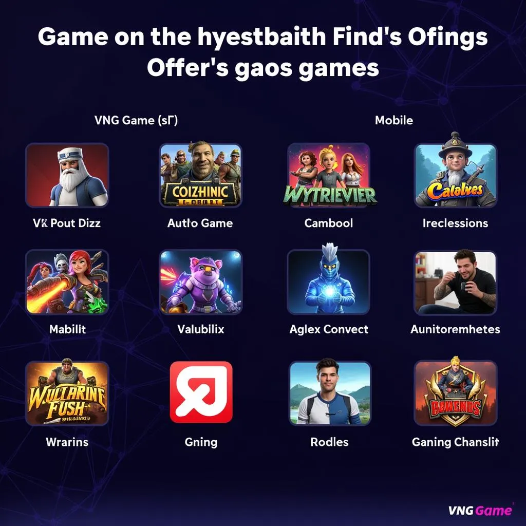 Diverse Gaming Portfolio of VNG Game