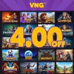 VNG Games 25 Off 4 Dollars Promotion