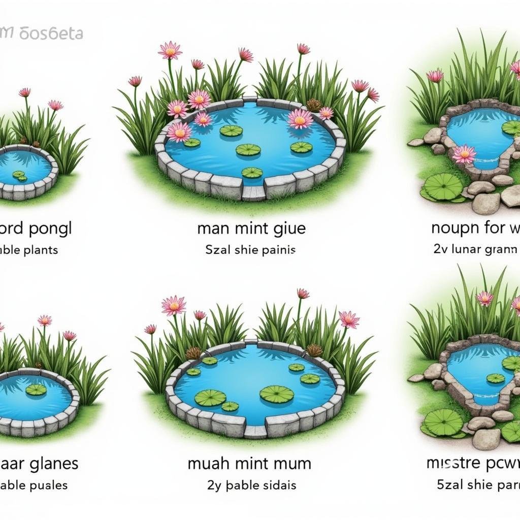 water lily pond size guide