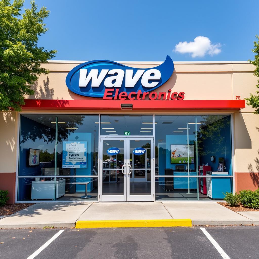 Wave Electronics Storefront in San Antonio