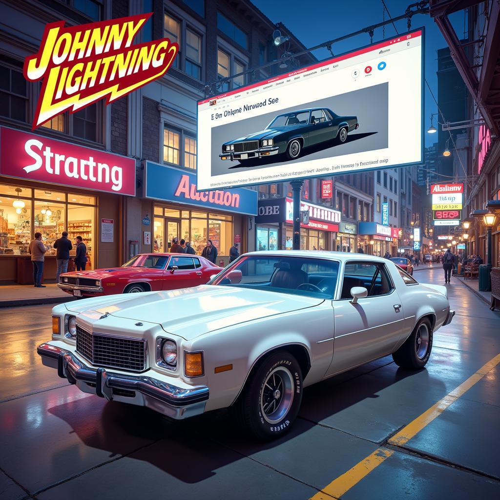 Johnny Lightning White Lightning Car Auction