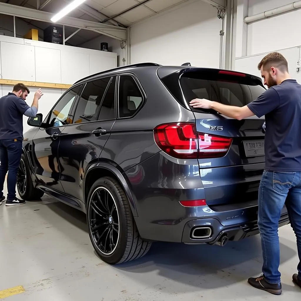 Widebody Kit Installation on a BMW X5