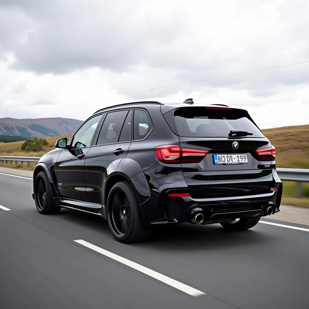 Widebody BMW X5 on the Road