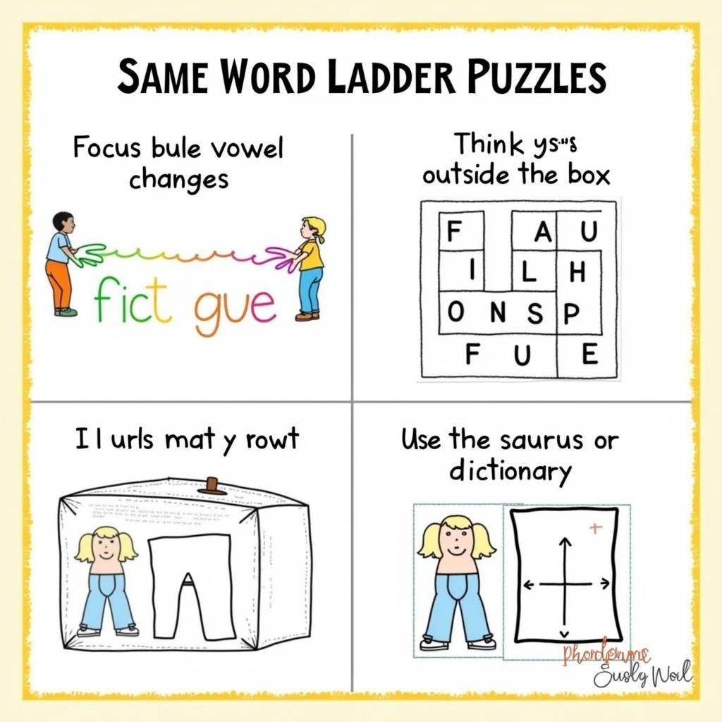 Strategies for Solving Word Ladders