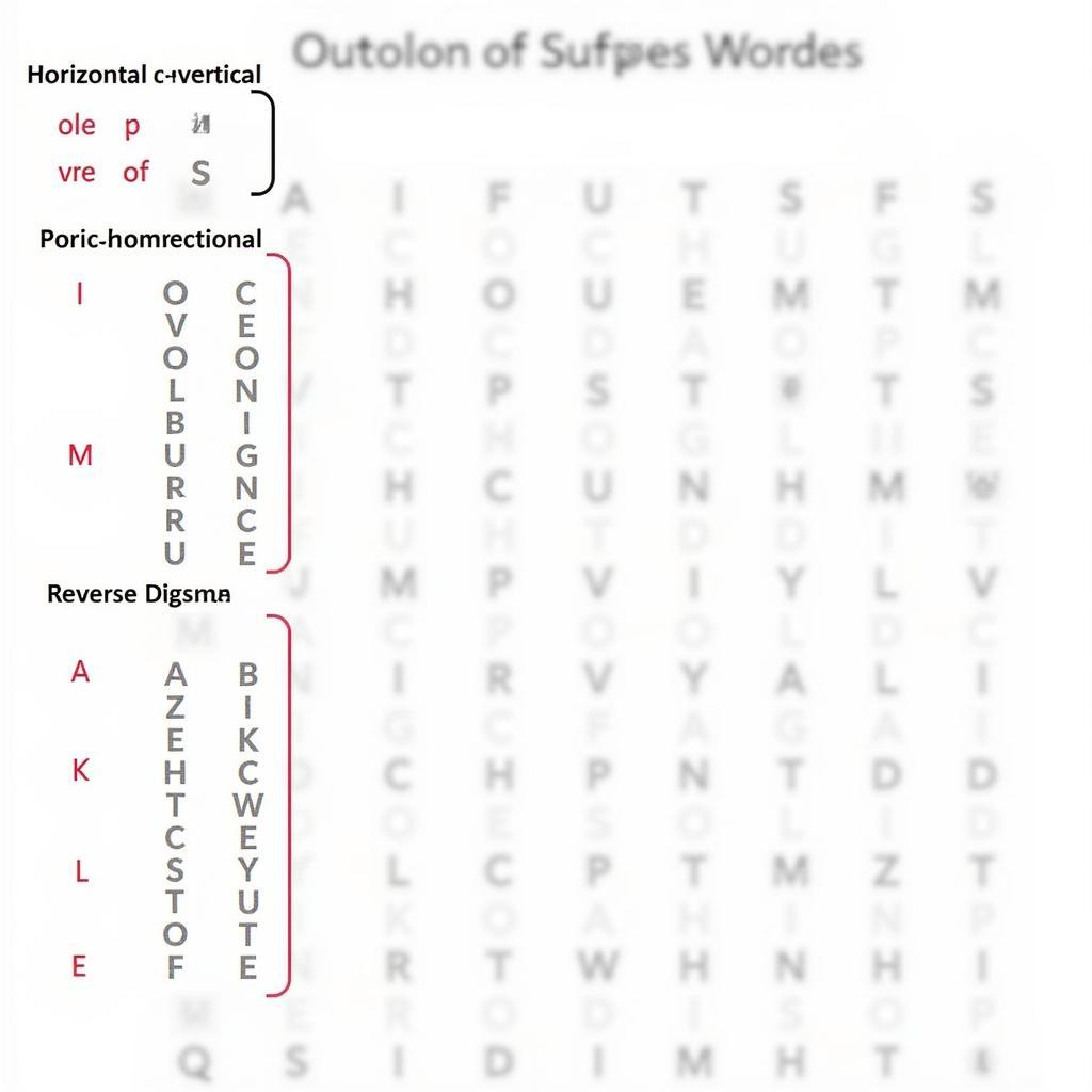 Word Search Pattern Recognition Strategies