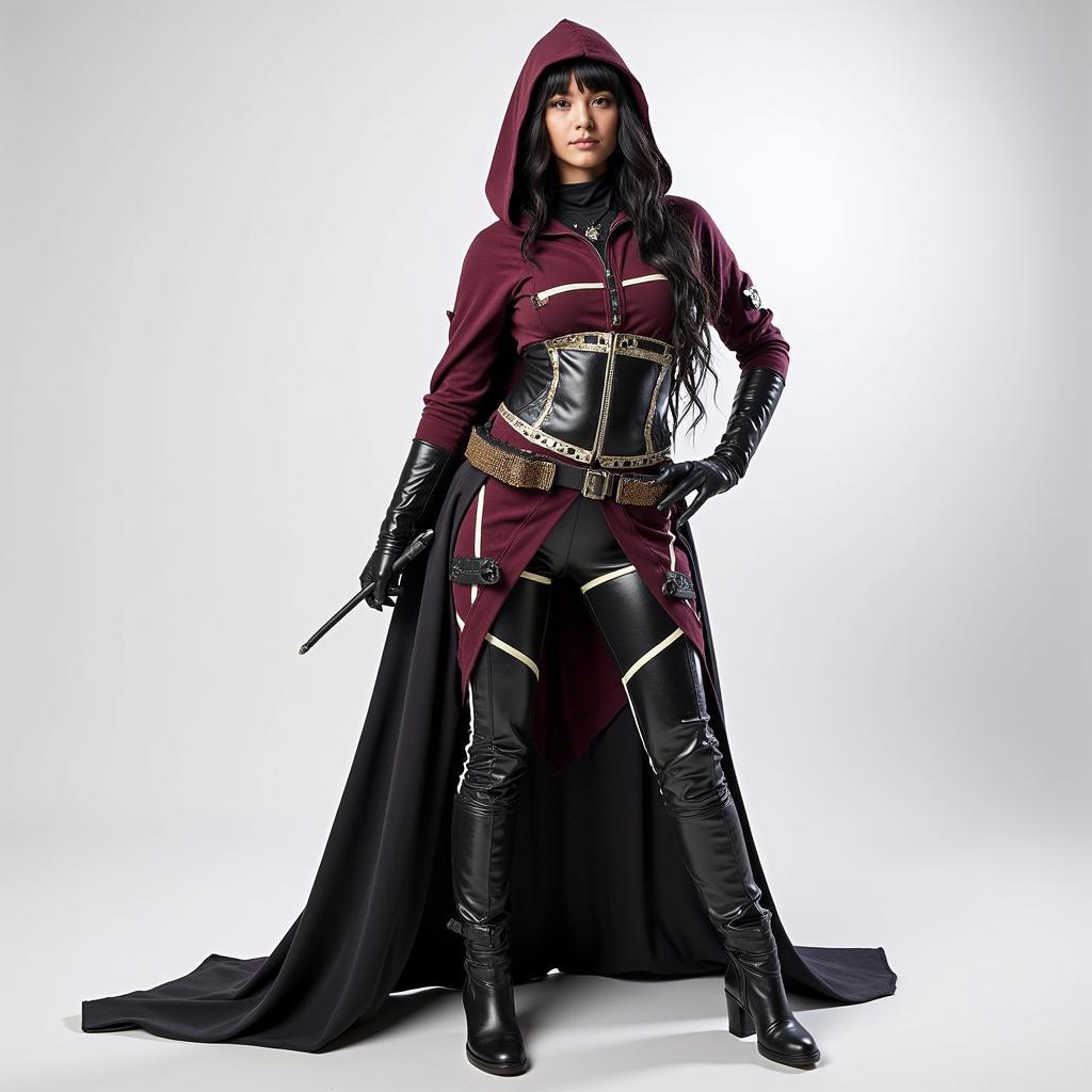 Wraith Cosplay Reference Image