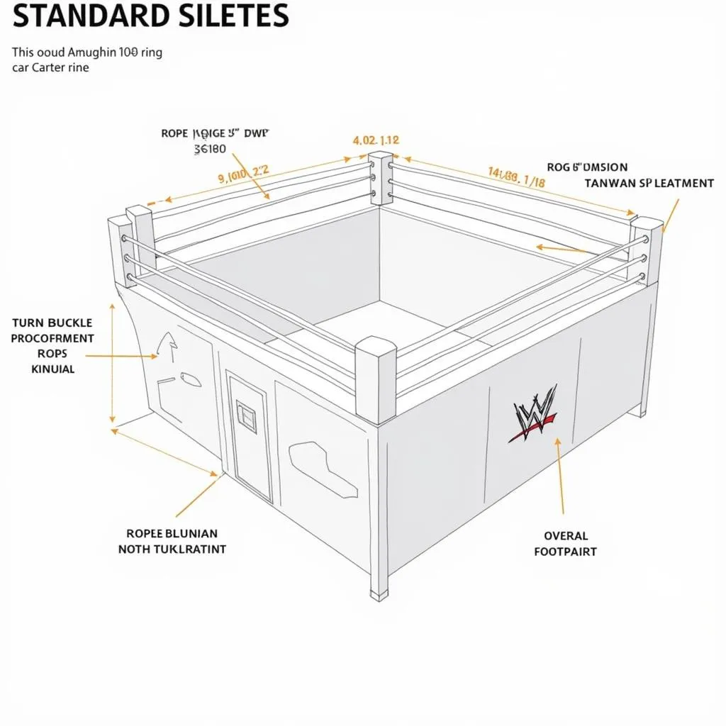 Standard WWE Ring Dimensions