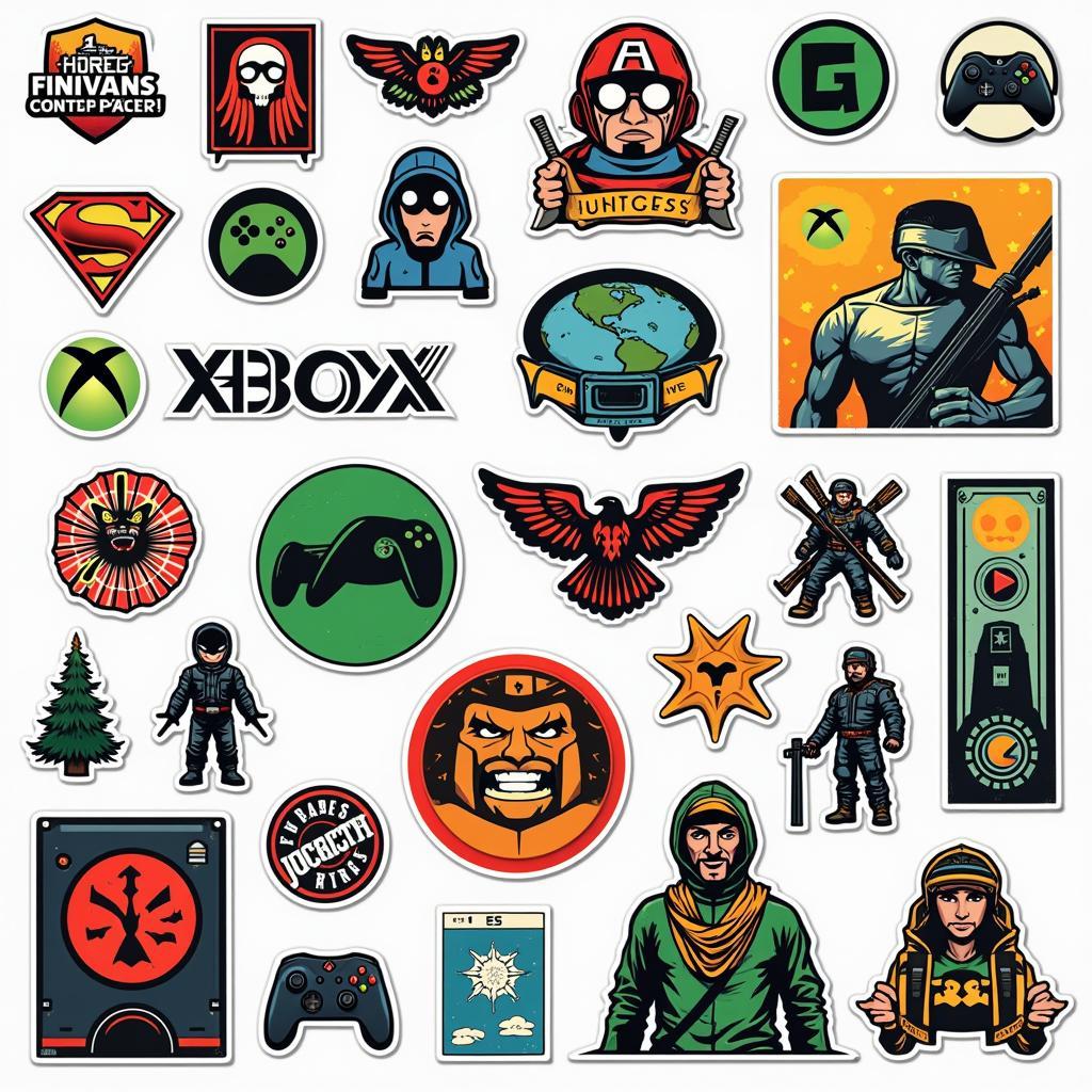 Different Styles of Xbox One Stickers