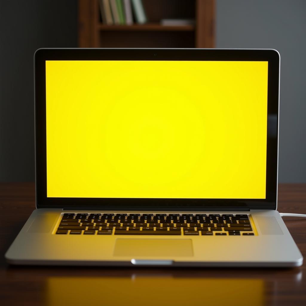 Macbook Displaying Yellow Screen