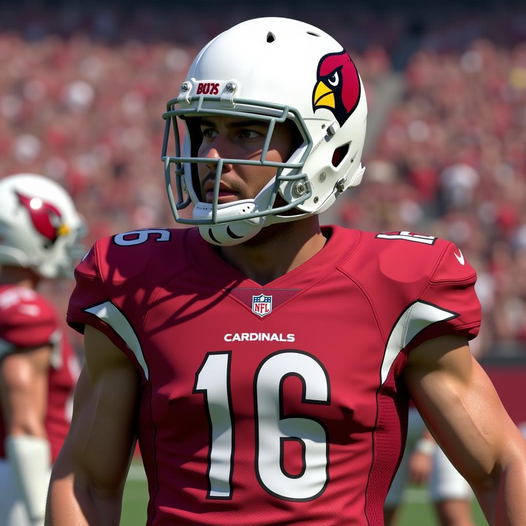 Zach Ertz in Madden 24 with Arizona Cardinals uniform