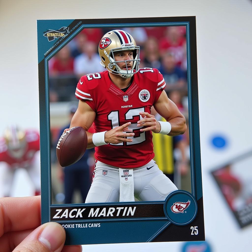 Zack Martin Rookie Card Example