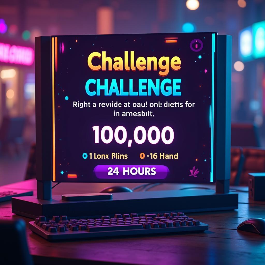 In-game challenge with a 10,000 point goal within 24 hours