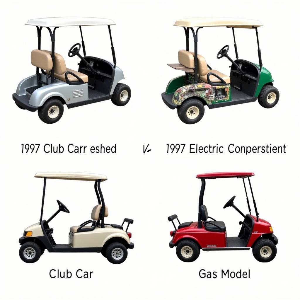 1997 Club Car Electric vs. Gas Models Comparison