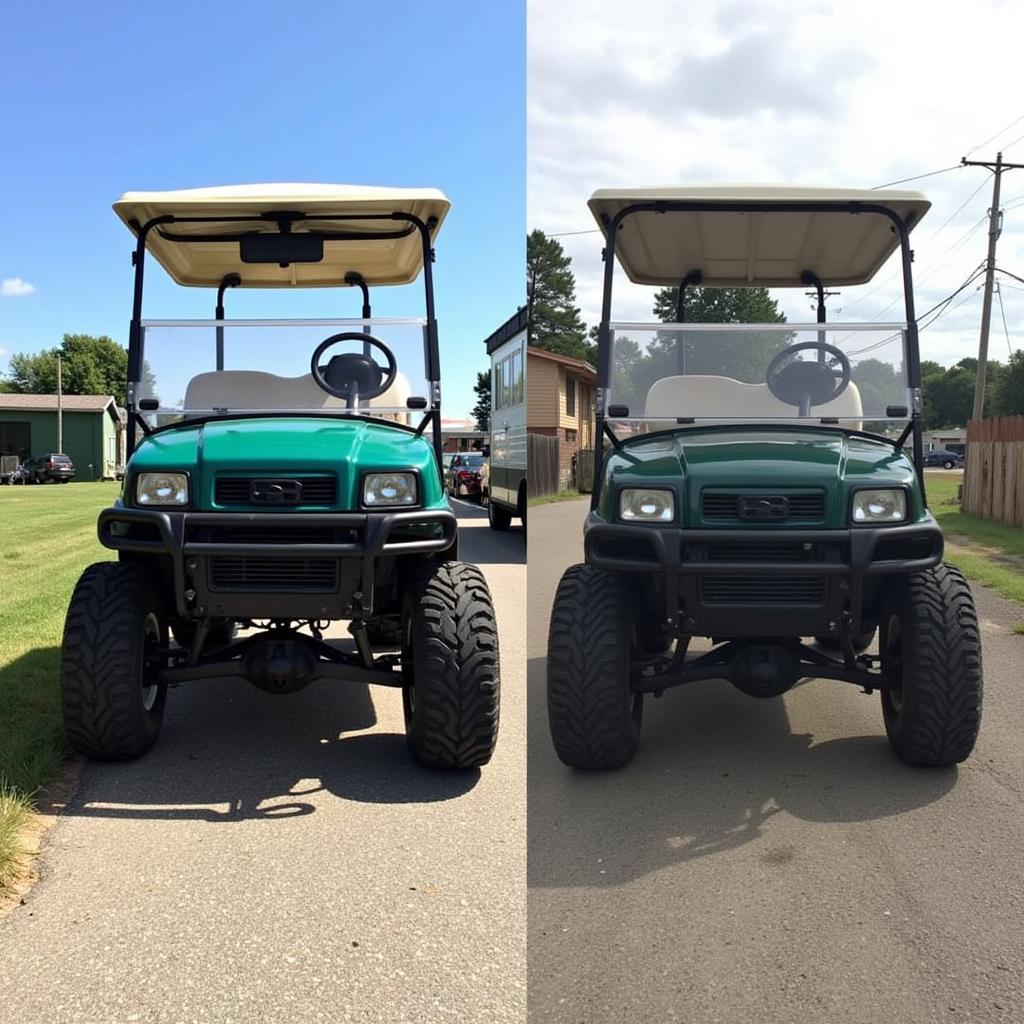 1997 Club Car Upgrades: Lift Kit and New Tires