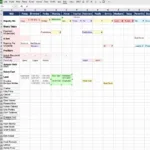 2023 MLB Schedule Spreadsheet Example