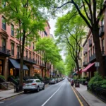 Upscale neighborhood surrounding 24 East 81st Street