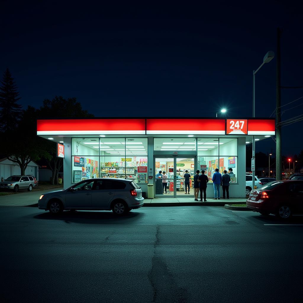 24-Hour Convenience Store Operation