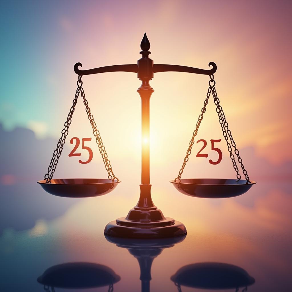 Numerology and Balance in 25 25 Significado