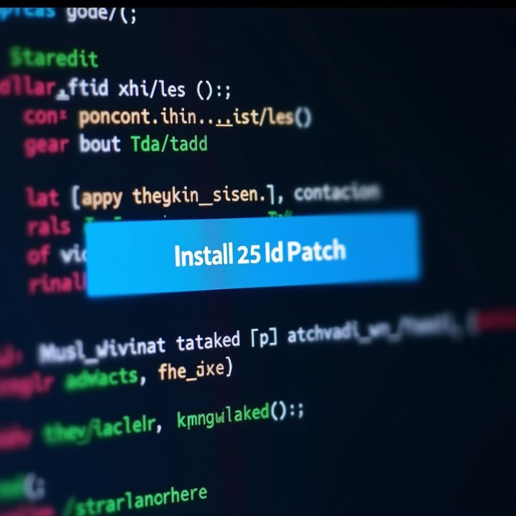 Software Update with 25 Id Patch