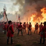 25th Foot at the Battle of Bunker Hill