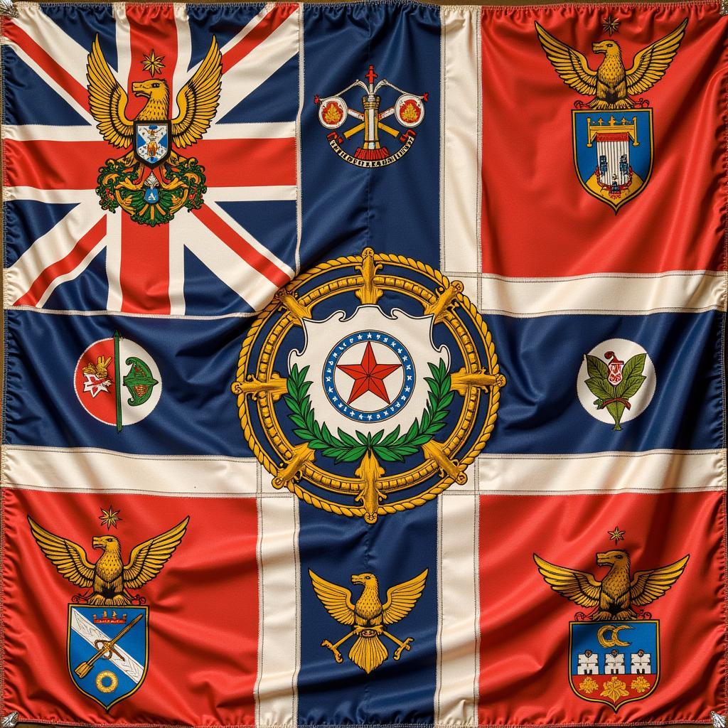 25th Foot Regimental Colors