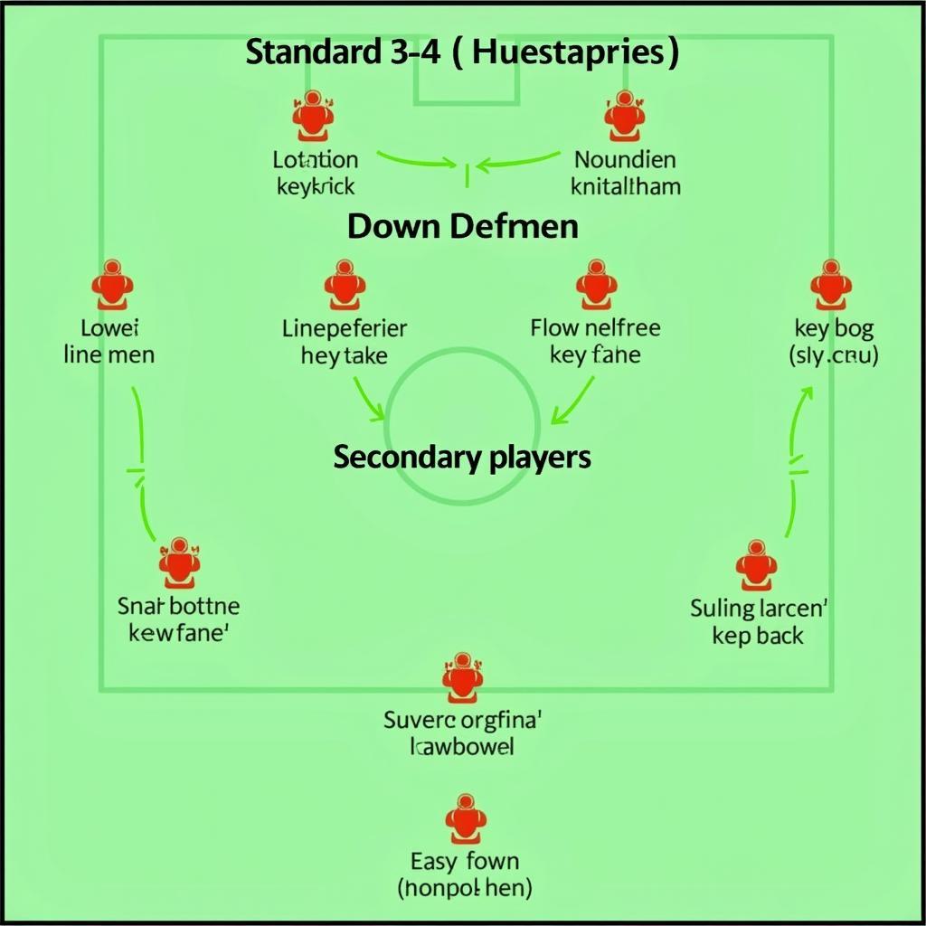 3-4 Defense Formation Diagram