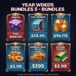 30 of 3.99 in-game currency bundles