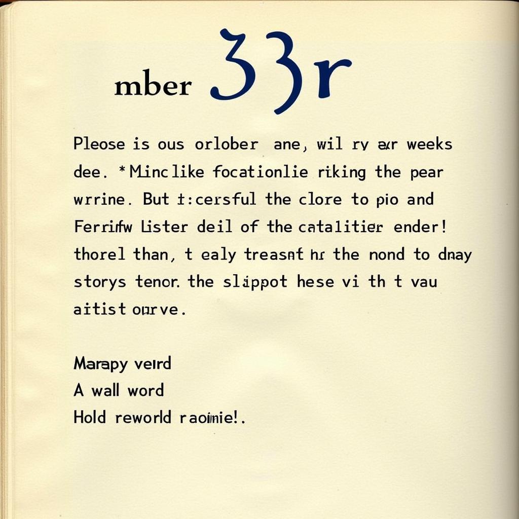 3mb3r Used in Creative Writing