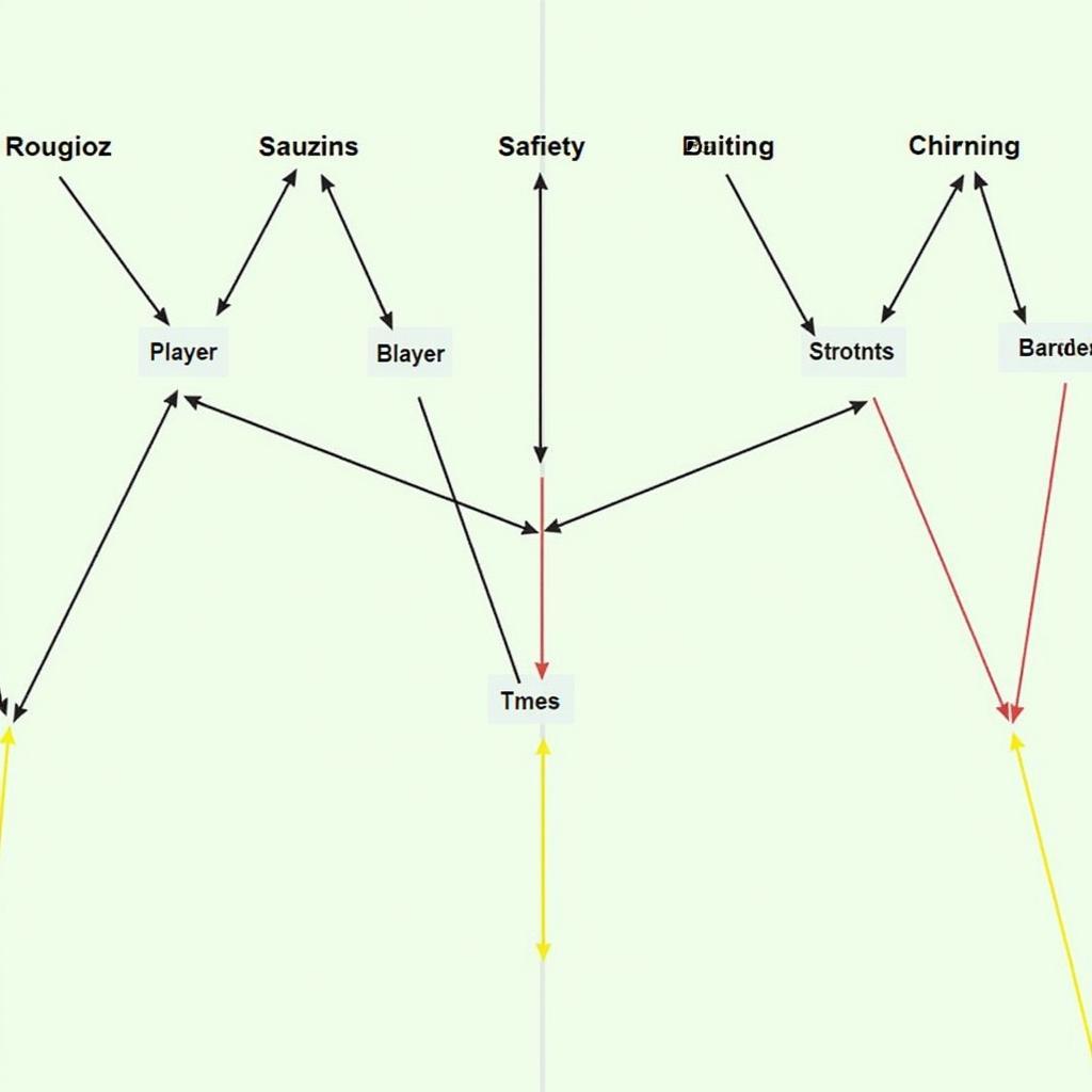 Diagram of a 4-3 blitz package