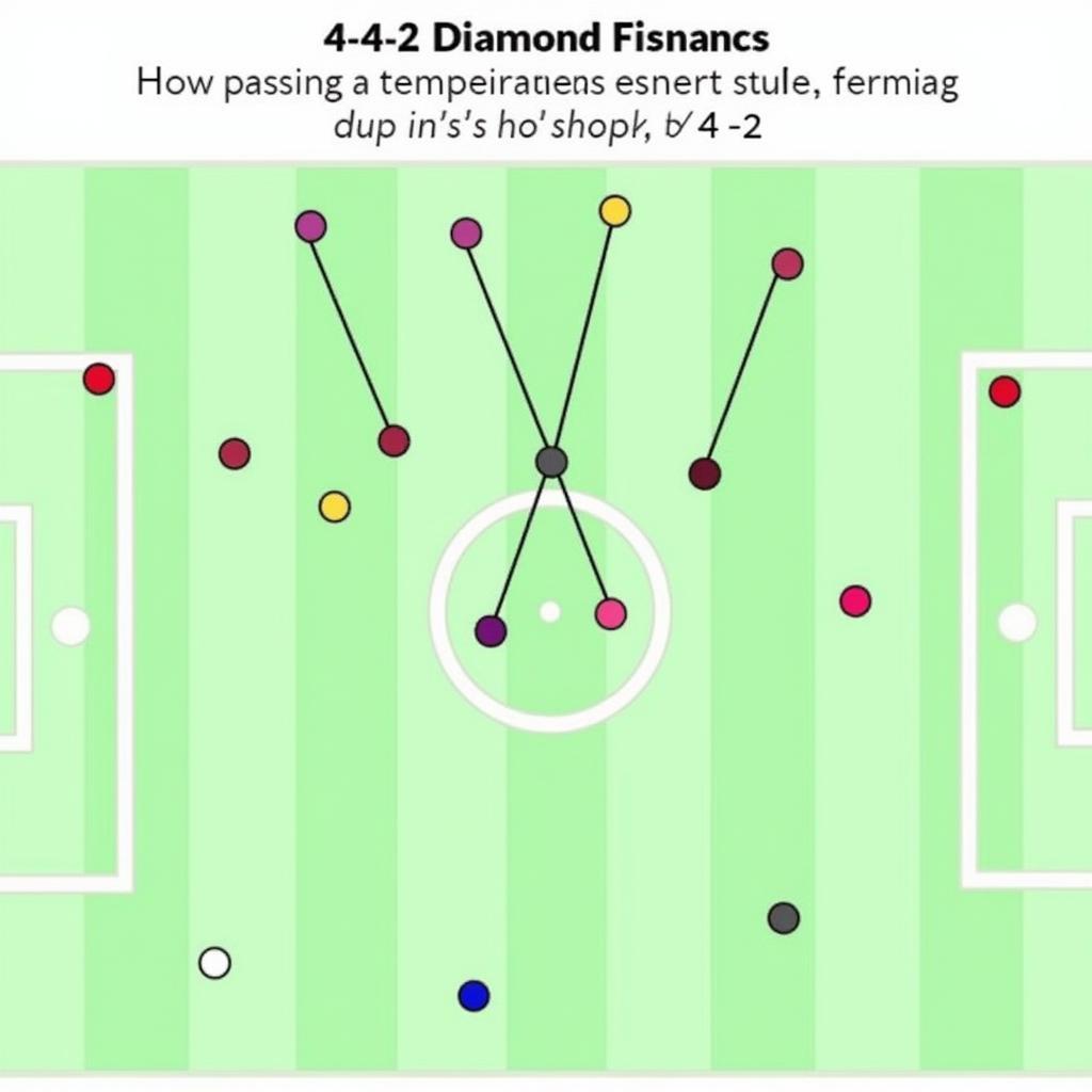 4-4-2 Diamond Formation in Football Tactics