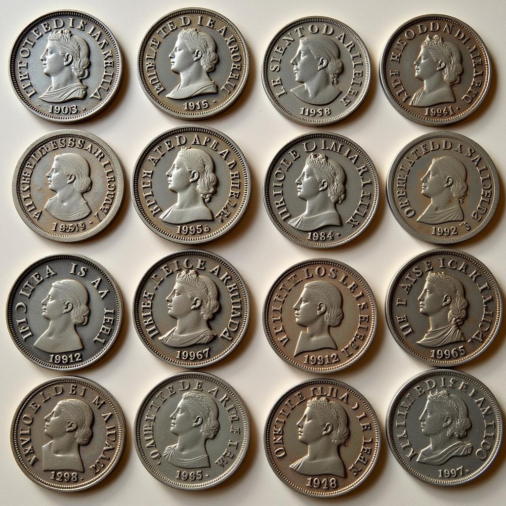 4 Reales Coin Collection