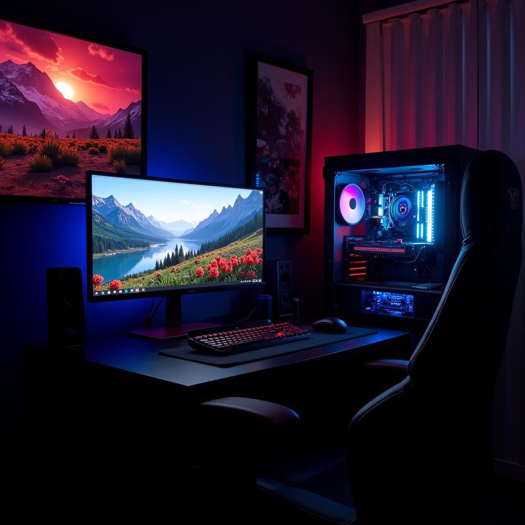 Immersive 4800x1600 Gaming Setup