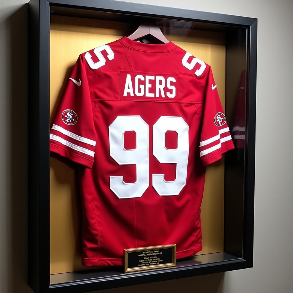 49ers 99 Jersey Display Case