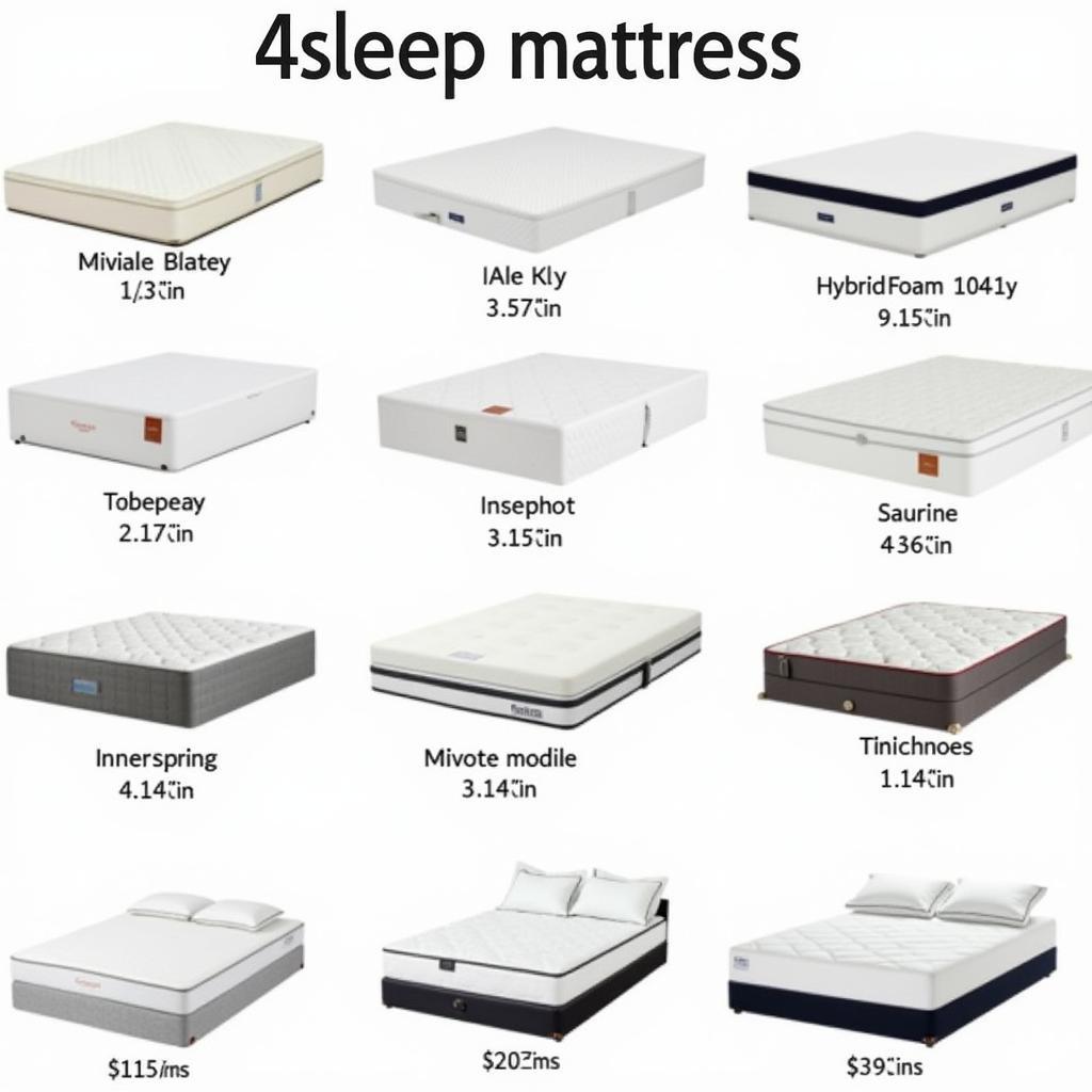 4sleep Mattress Range: Explore Different Models