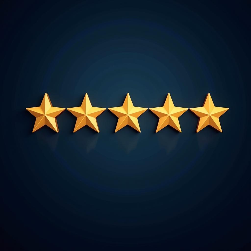 Five Star Rating Achieved