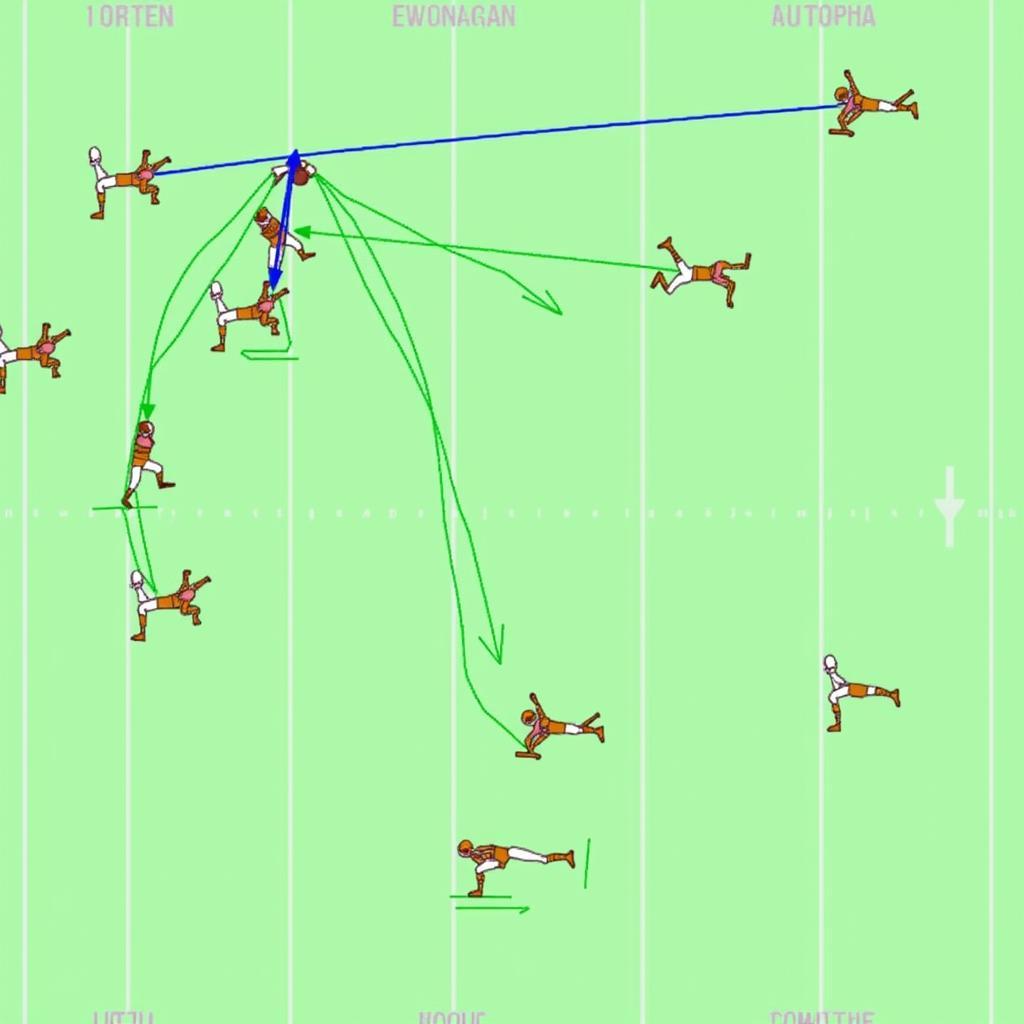 7 on 7 Blitz Packages Diagram