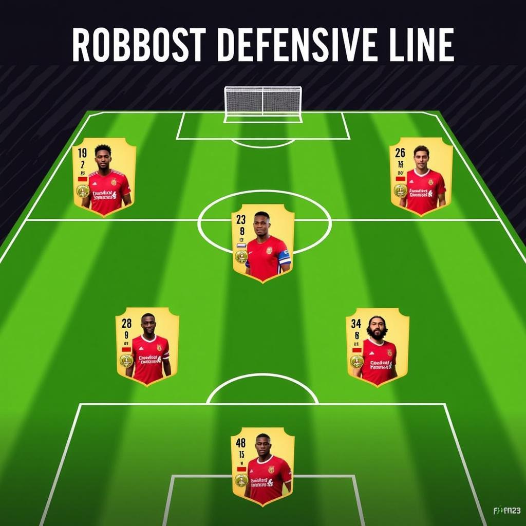 Strong Defensive Line in FIFA 23