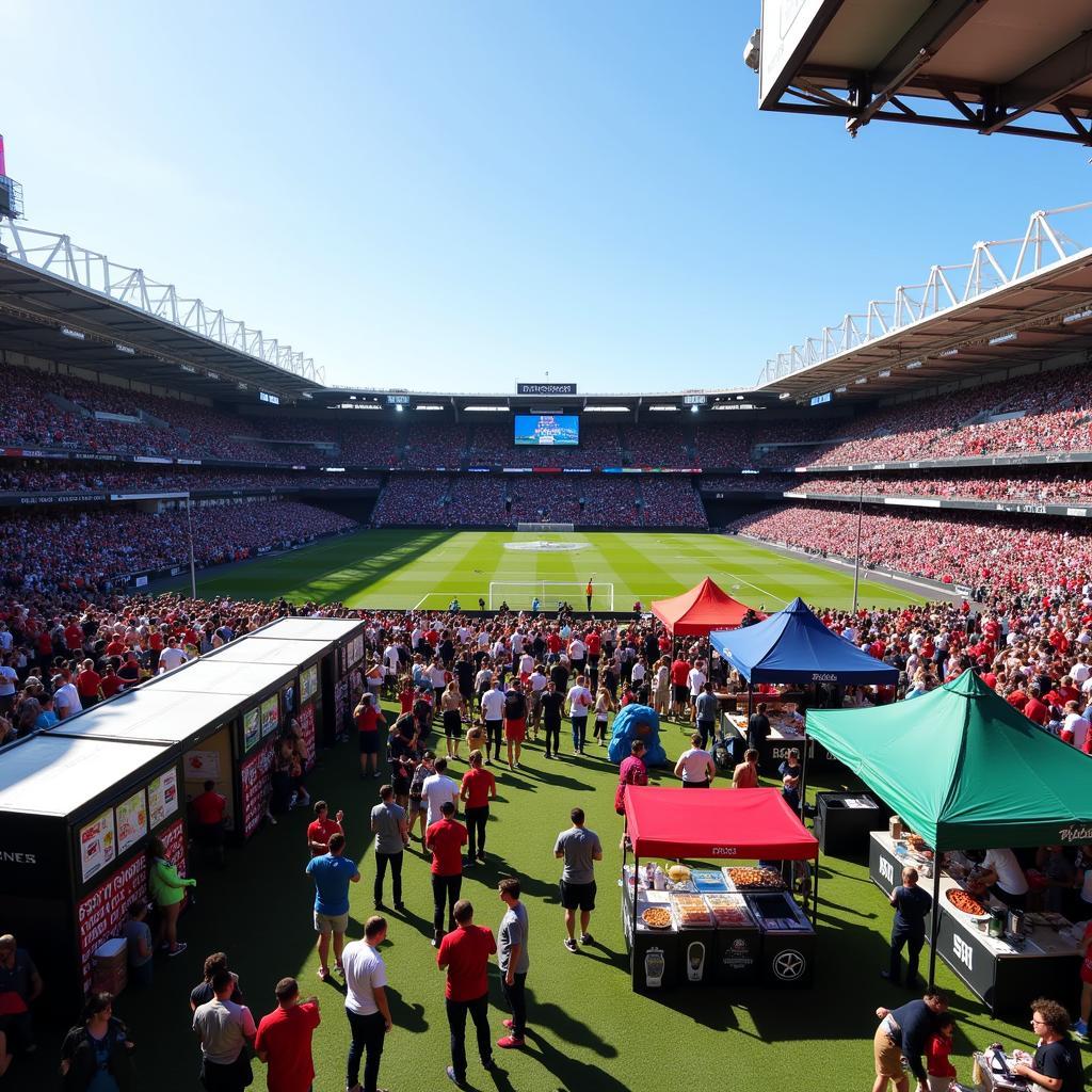 A-League Stadium Pre-Game Atmosphere