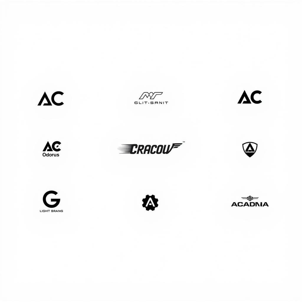 Examples of Logos Starting with AC