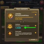 Acquiring Jumbo Premium Gold Packs in the In-Game Store