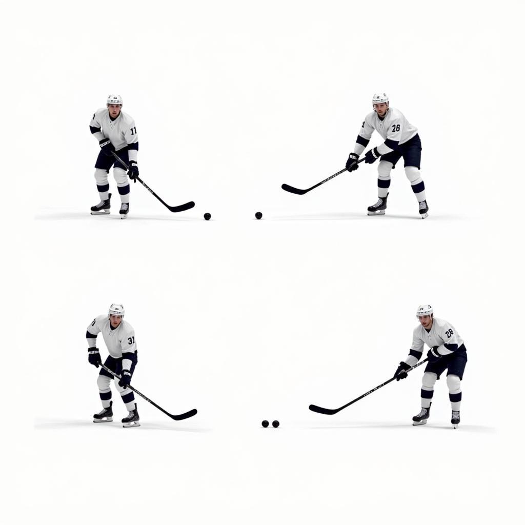 Advanced Shovel Pass Variations in Ice Hockey