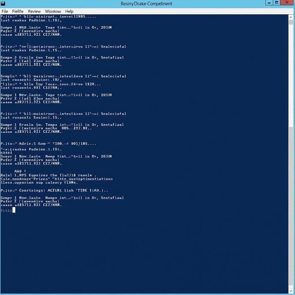 Advanced Troubleshooting Command Prompt